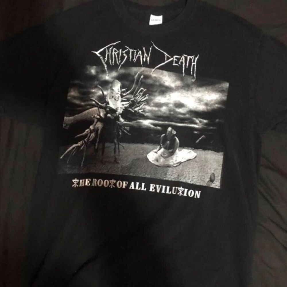 Christen Death vintage 2015 Concert T shirt